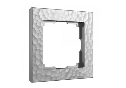 Werkel  Hammer Серебро Рамка 1-местная W0012406/ a052512