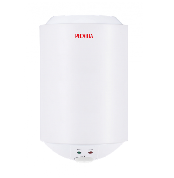 Водонагреватель накопительный круглый Ресанта ВН-10КН 10л, бак эмаль, 470x290x300