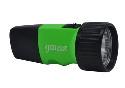 Фонарь ручной Gauss модель GFL103 1W 40lm NI-MH 250mAh LED 1/12/72