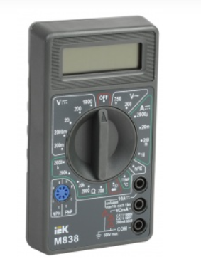 Мультиметр М-838 цифровой Universal  IEK