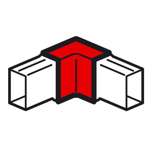 Legrand  METRA  Белый  Угол внутренний  40x40 мм 638181
