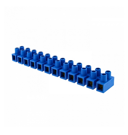 Колодка клеммная (10мм.) 10А полистирол синяя (10шт.) EKF PROxima