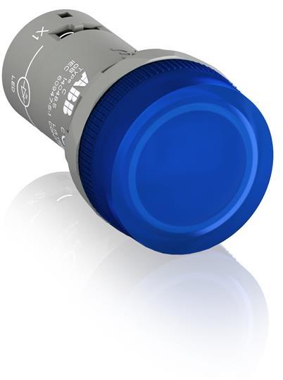ABB Лампа CL2-502L синяя со встроенным светодиодом 24ВAC/DC /1SFA619403R5024/