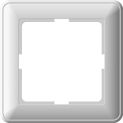 Schneider Electric  Wessen59  Белый  Рамка 1-местная скрытая установка KD-1-18