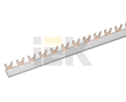 Шина соединительная 2ф.  63А типа FORK (вилка) (дл.1 м) IEK