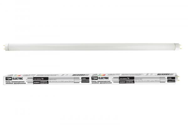 Люминесцентная лампа TDM  T8  18Вт  230В  6500К  G13