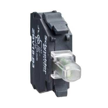 КОНТАКТ. БЛОК СО СВЕТОД., БЕЛЫЙ, 230В Schneider Electric ZBV18M1