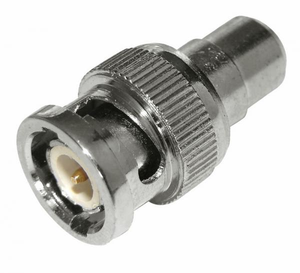 Переходник REXANT штекер BNC - гнездо RCA тюльпан  арт. 05-3202 05-3202