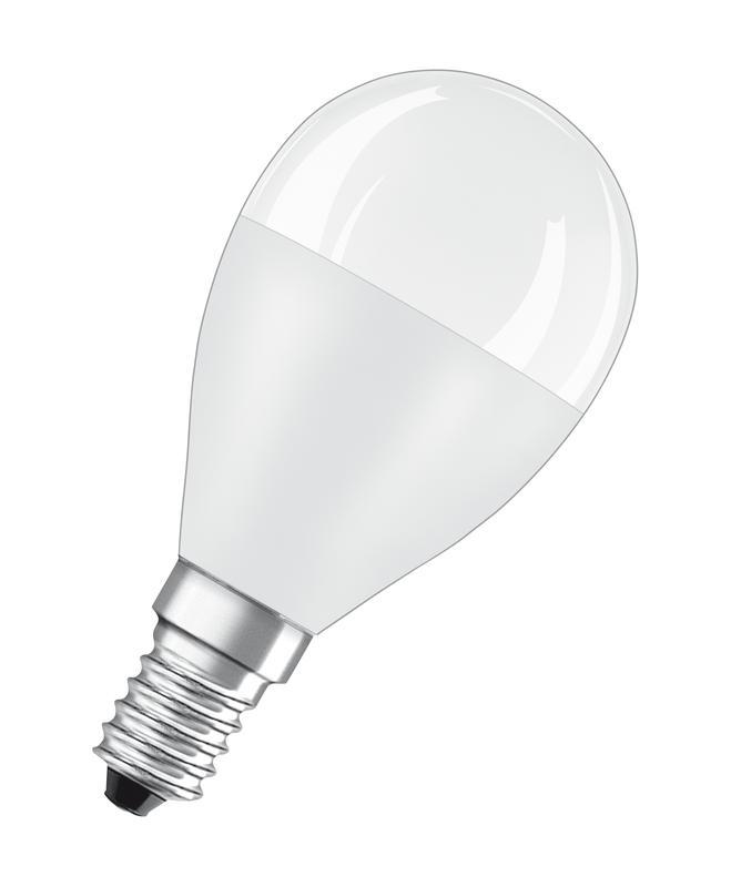 Лампа светодиодная LED Value LVCLP75 10SW/830 шар матовая E14 230В 10х1 RU OSRAM 4058075579712