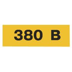 Символ 380В 20х40  TDM