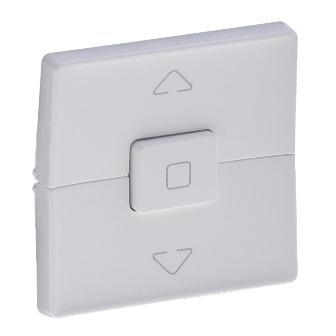 Legrand  Valena  LIFE  Белая Лицевая Панель для выключателя жалюзи скрытая установка IP20 / 755140