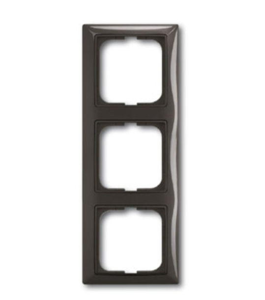 ABB Basic 55 chteau-black Рамка 3-постовая