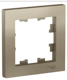 Schneider Electric AtlasDesign Шампань Рамка 1-местная ATN000501