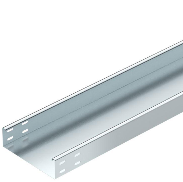 Лоток ЛН(0.7)  60Х100Х3000 неперфорированный OBO Bettermann LKSU 610 FS RU / 6048940 (кратно 3)