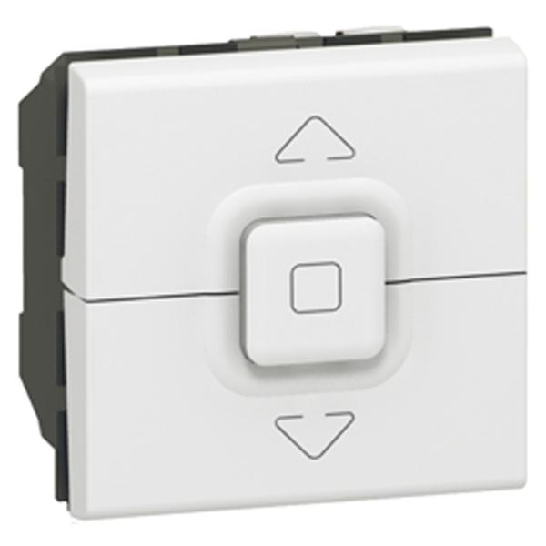 Legrand Mosaic Белый Выключатели управления приводами - 2 модуля
