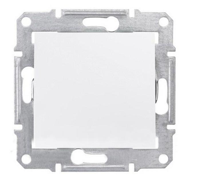 Schneider Electric Sedna  Белый Выключатель механизм 1-клавишный 10А IP20 скрытая установка SDN0100121