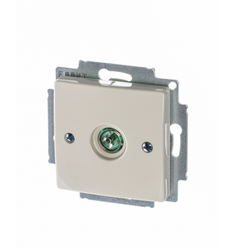 ABB  Basic55  Слоновая Кость Розетка TV  1724-0-4280/2CKA001724A4280/