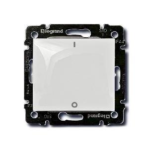 Legrand Valena  Белый Выключатель механизм 1-клавишный 2 полюсный10А /774402