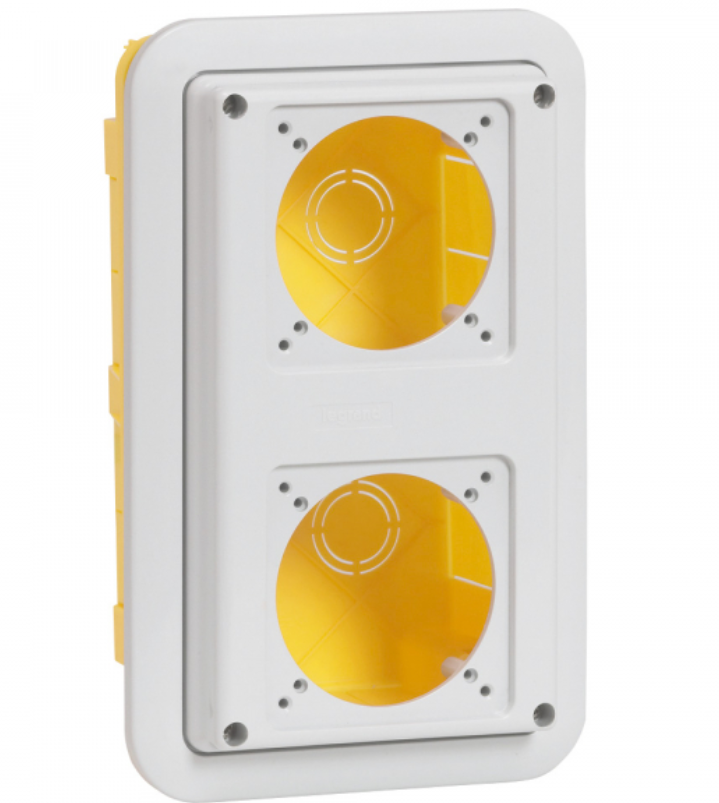 Коробка для скрытого монтажа - P17 Tempra Pro - IP 55 - для 2 встраиваемых розеток 16 А Legrand