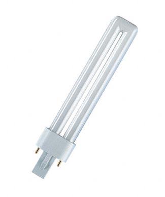 Компактная люминесцентная лампа OSRAM DULUX S 11W/830 G23