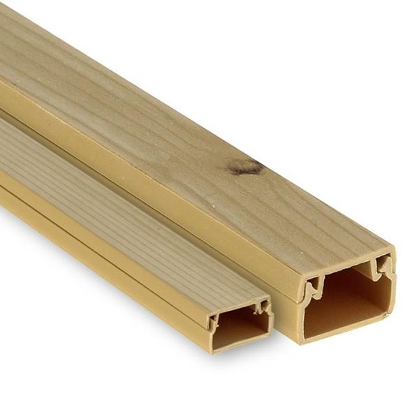 Кабель-канал EKF-Plast дерево  12*12 (120м)