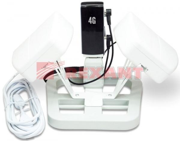 Антенна комнатная для усиления интернет сигнала 4G 34-0431