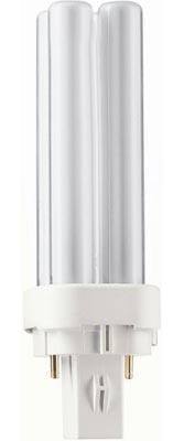 Компактная люминесцентная лампа PHILIPS PL-C 18Вт/830/4Р G24 q2