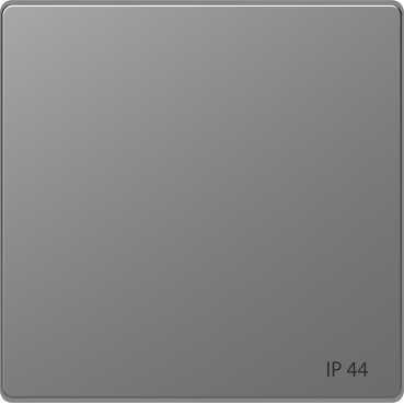Schneider Electric  MERTEN  D-Life  Нержавеющая Сталь  Клавиша 1-местная  IP44 MTN3304-6036