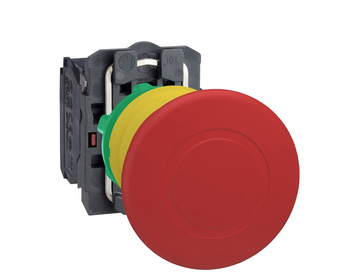 Кнопка аварийной остановки, с возвратом, поворотом 2НЗ Schneider Electric XB5AS8444
