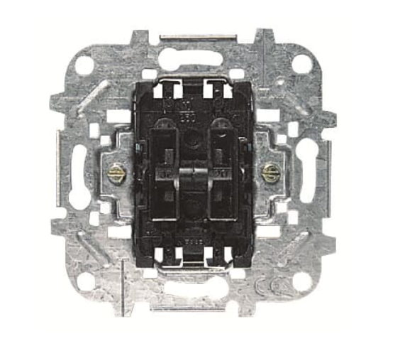 ABB Механизм переключателя 2-клавишного 10А 250В /8122/ NIE/2CLA812200A1001/