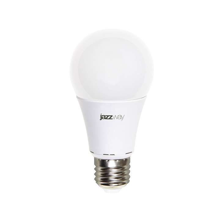 Лампа светодиодная PLED-ECO 7Вт A60 грушевидная 5000К холод. бел. E27 570лм 230В JazzWay 1033192