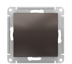 Schneider Electric AtlasDesign Мокко  Кнопка нажимная схема 1, 10АХ, механизм ATN000615