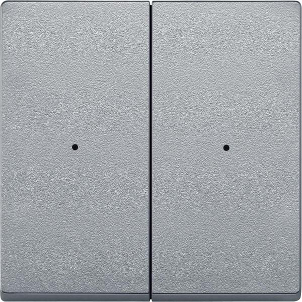 Schneider Electric Merten  Алюминий  Клавиша для модуля 4-кнопочный выкл. SM MTN625260
