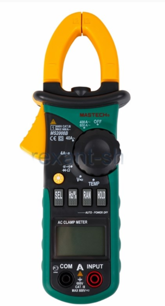 Мультиметр MS-2008B MASTECH токовые клещи 13-1313