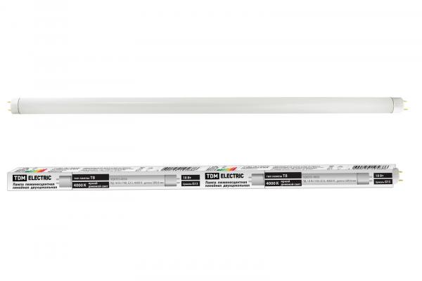 Люминесцентная лампа TDM  T8  18Вт  230В  4000К  G13