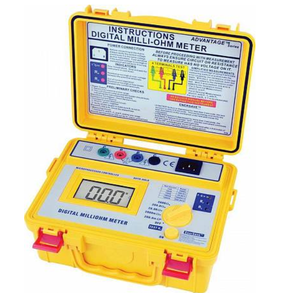 Микроомметр SEW 4137 MO цифровой измеритель сопротивления
