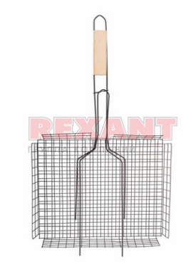 Решетка  для барбекю глубокая "Большая " 62-0026