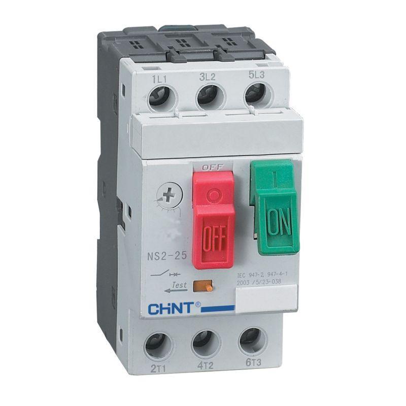 Пускатель NS2-25X 2.5-4А с поворотн. ручкой (R) CHINT 495183