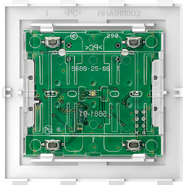 Schneider Electric  MERTEN  D-Life  PlusLink  Модуль кнопочный Wiser BLE, 1-клавишный MTN5113-6000