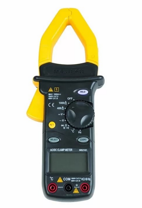 Мультиметр MS-2101 MASTECH токовые клещи 13-1308