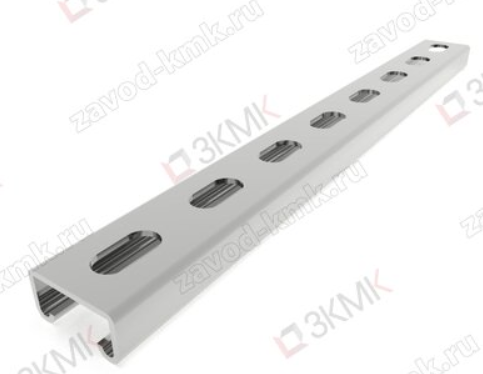 MS412125P-07 S=2.5 L700 Профиль STRUT перфорированный