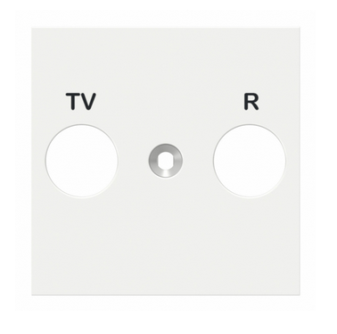 Schneider Electric Unica NEW  Белый Лицевая панель TV/FM розетки , NU944018