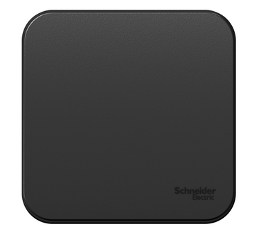 Schneider Electric  BLANCA  Антрацит  Выключатель 1-клавишный (cхема.1), 10А, 250B, открытая установка BLNVA101006