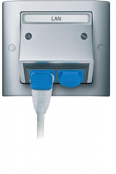 Schneider Electric Merten  Фланец влагозащищенный для джеков R&DM ДЛЯ IP44 MTN465591