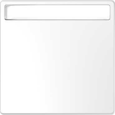 Schneider Electric  MERTEN  D-Life  Белый Лотос  Клавиша 1-местная с полем для надписи MTN3360-6035