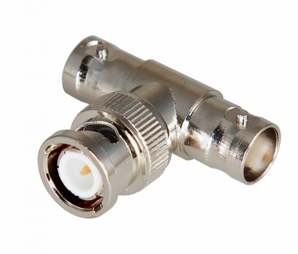Переход штекер BNC - x2 гнезда BNC  (тройник)  REXANT 05-3301