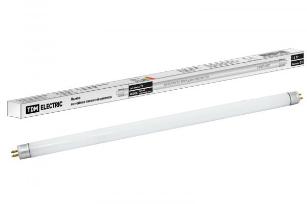 Люминесцентная лампа TDM  T4  12Вт  230В  4000К  G5