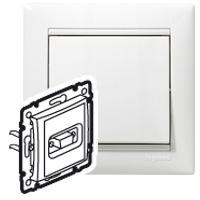 Legrand Valena  Белый Розетка механизм HD15 /770083