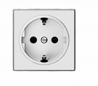 ABB  SKY Альпийский Белый Накладка для розетки SCHUKO  /2CLA858800A1101/