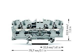 Розетка 3-м СП 6мод. Mosaic 16А IP40 45град. 3х2P+E с заземл. механизм бел. Leg 077253